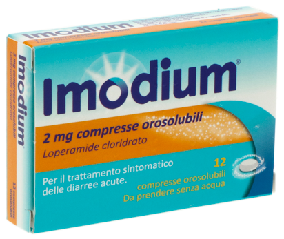 IMODIUM*12CPR OROSOL 2MG - Farmafamily.it