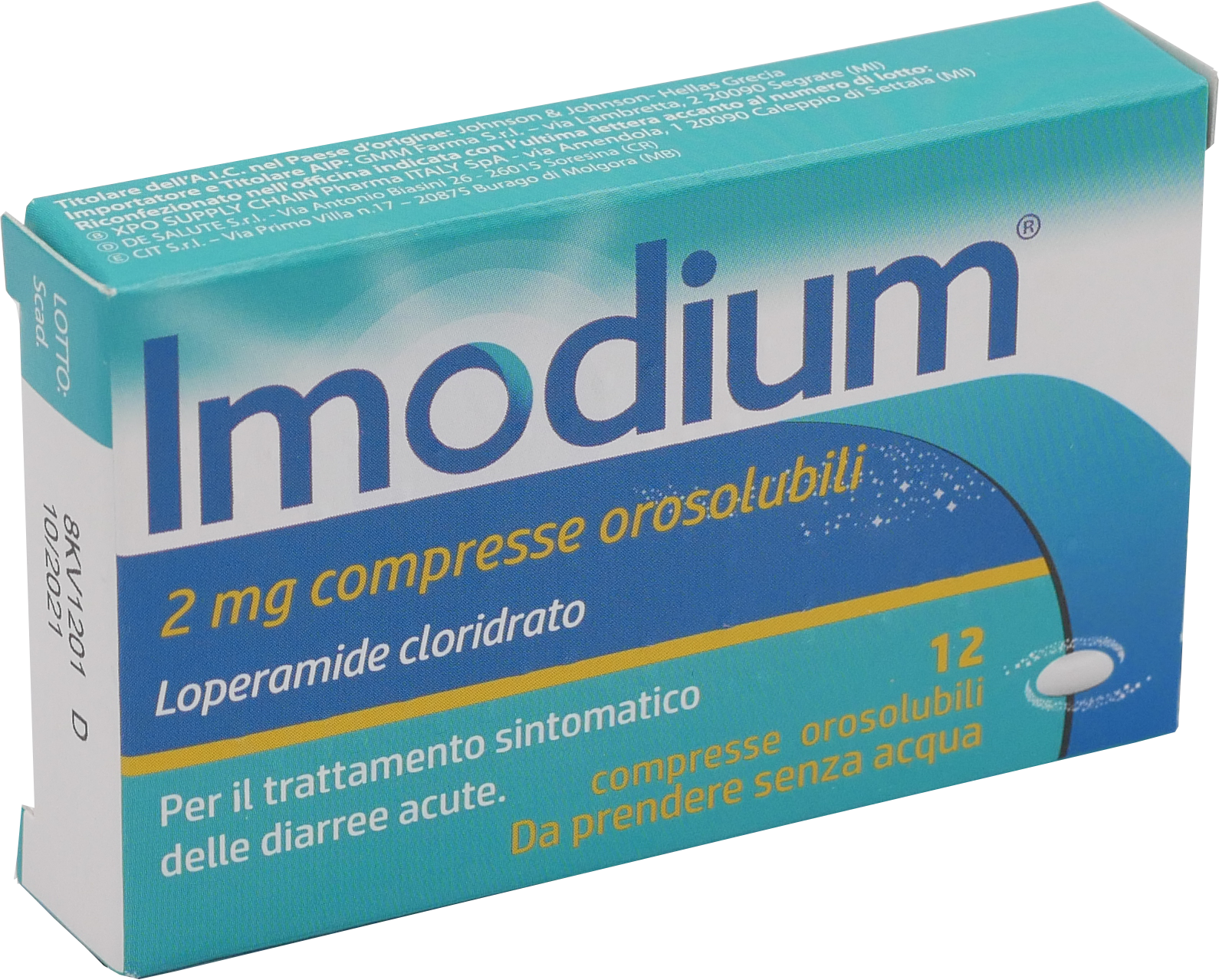 IMODIUM*12CPR OROSOL 2MG - Farmafamily.it