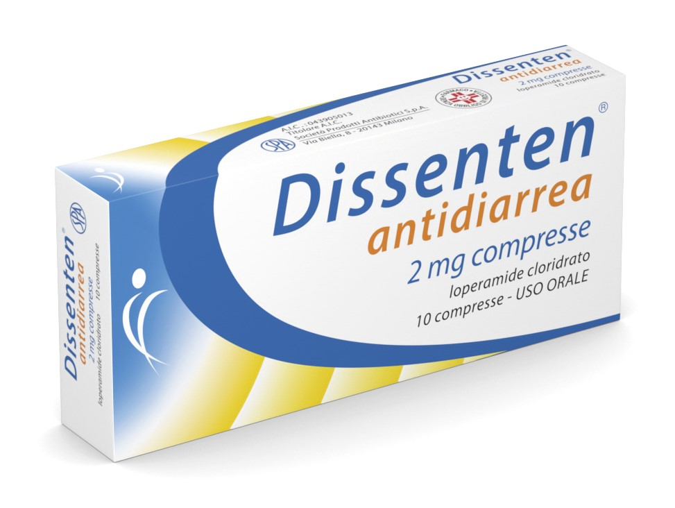 DISSENTEN ANTIDIARREA*10CPR2MG - Farmafamily.it