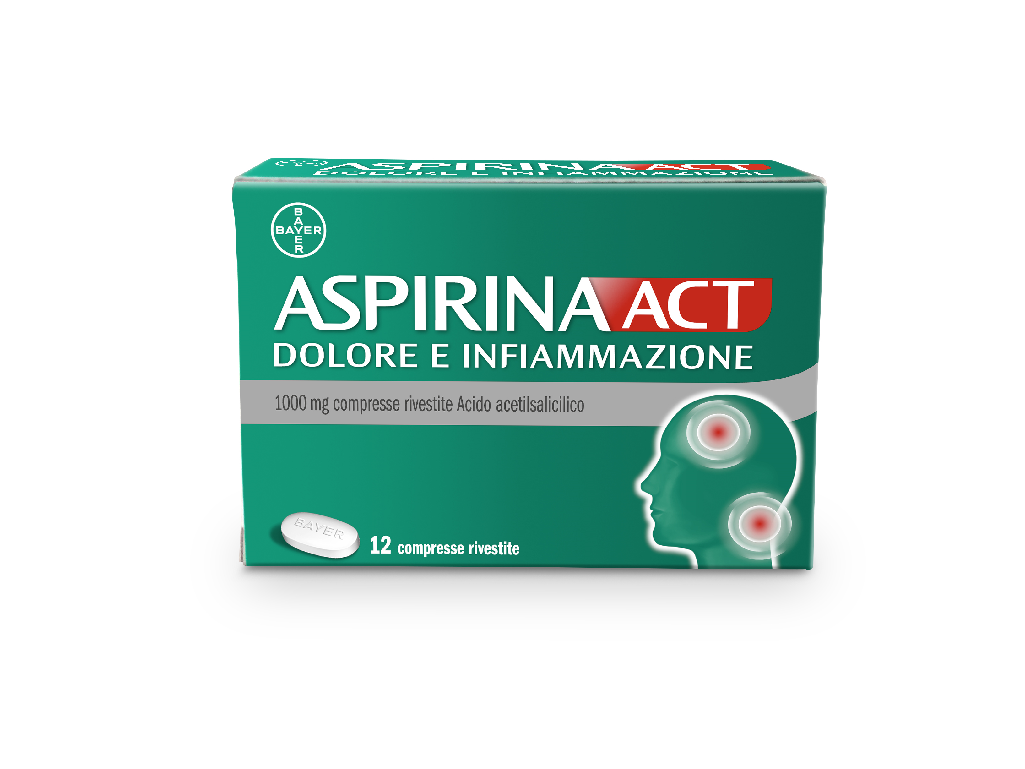 ASPIRINAACT DOL INF*12CPR 1G - Farmafamily.it