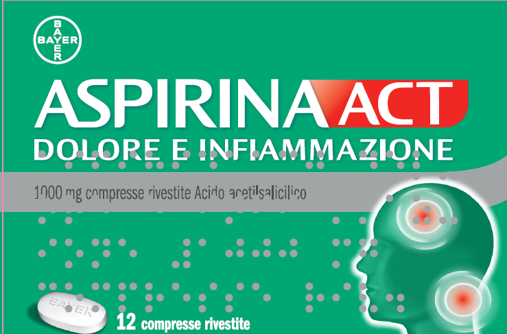 ASPIRINAACT DOL INF*12CPR 1G - Farmafamily.it