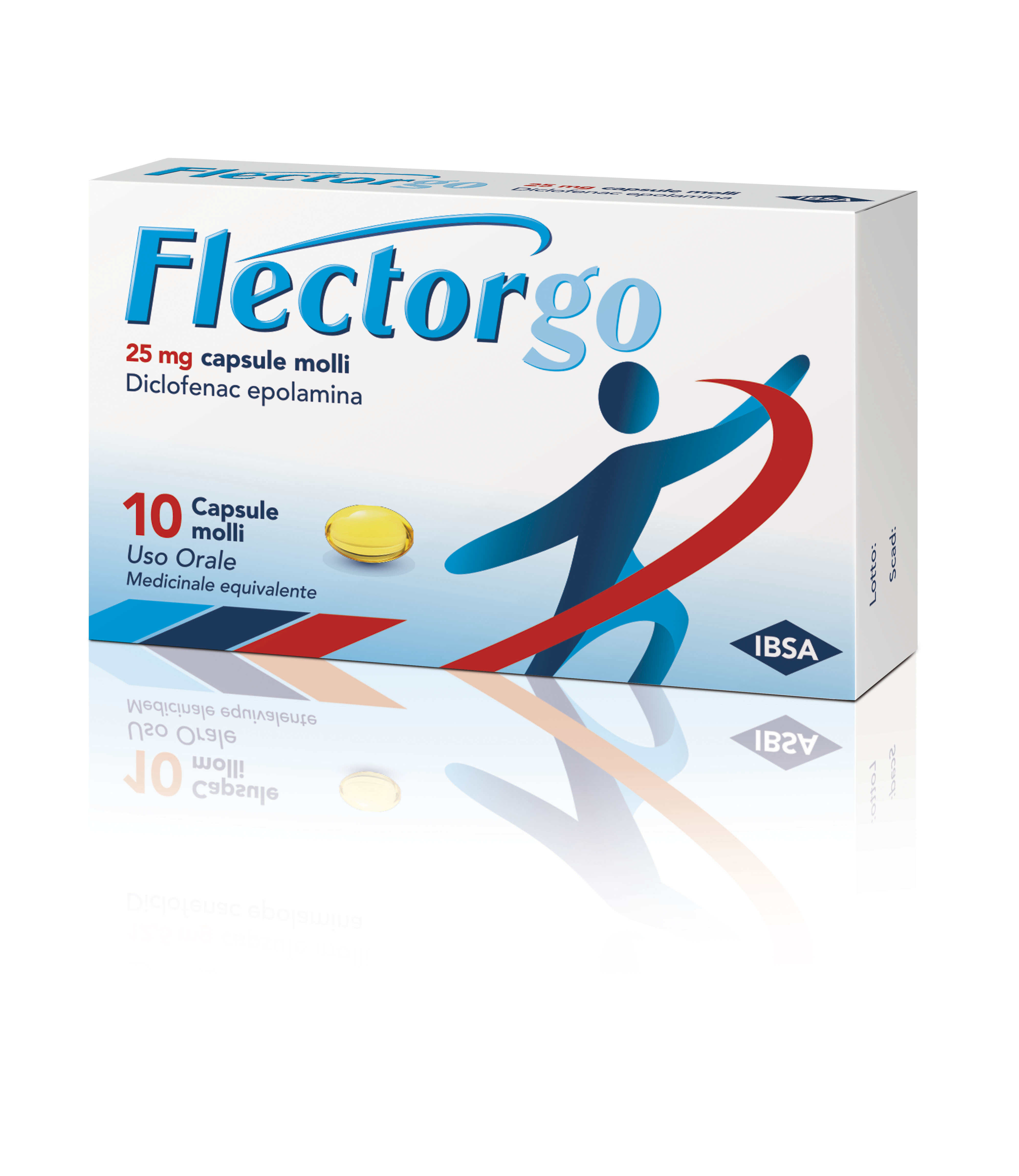 FLECTORGO*10CPS MOLLI 25MG - Farmafamily.it