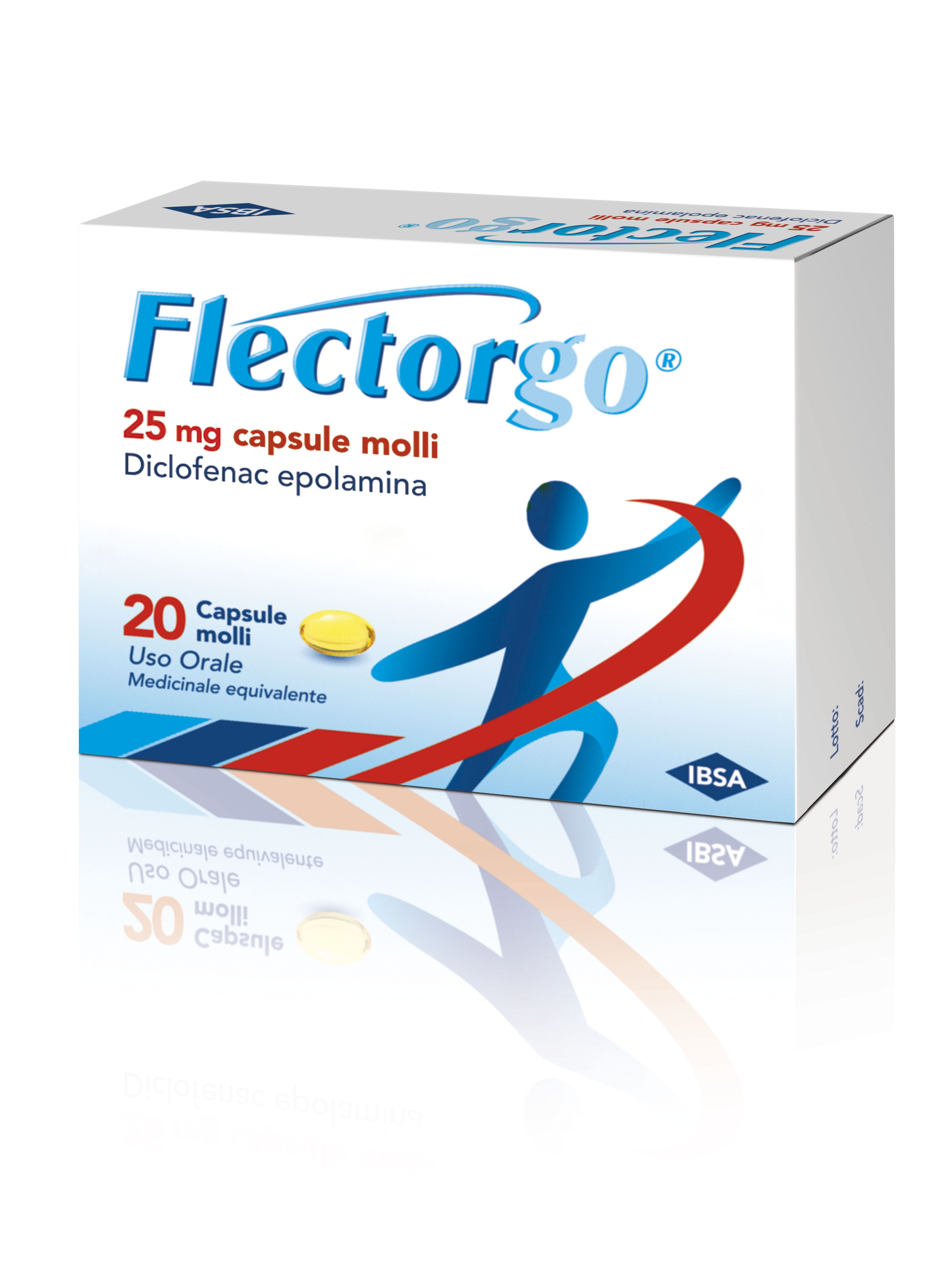 FLECTORGO*20CPS MOLLI 25MG - Farmafamily.it