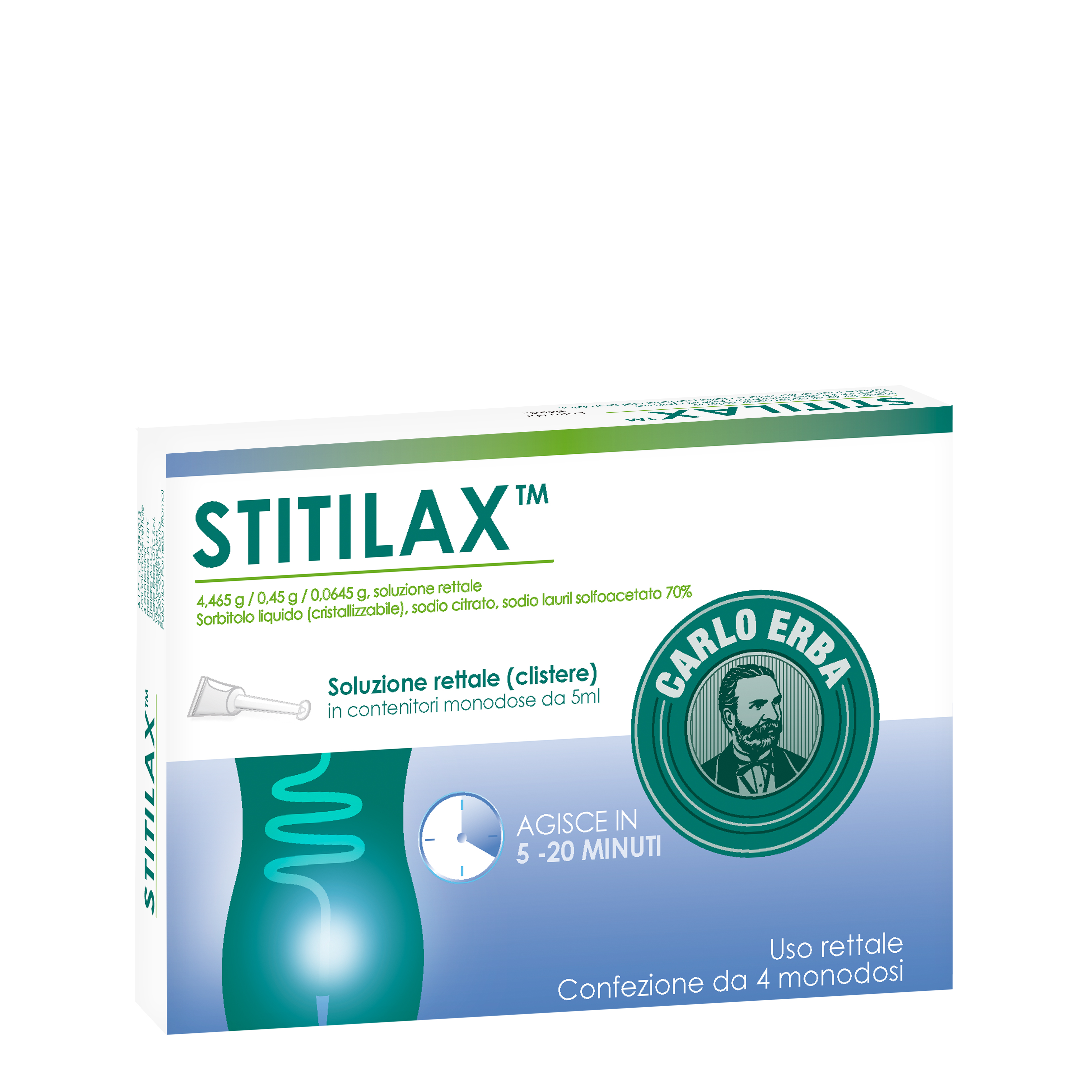 STITILAX*RETT SOL 4FL MONO 5ML - Farmafamily.it