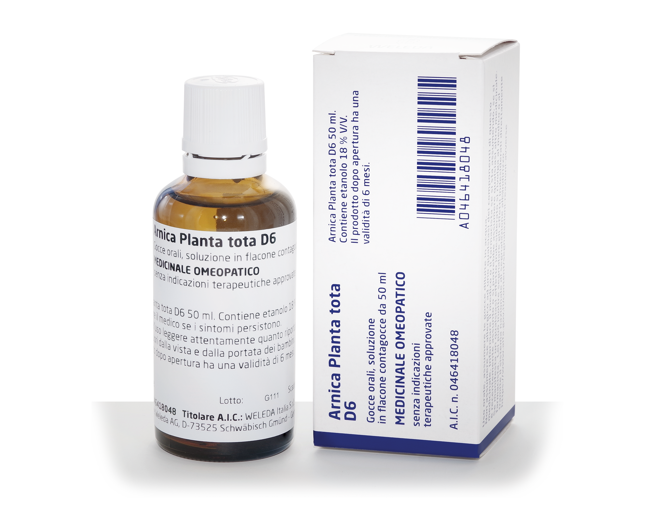 ARNICA PLANTA TOTA*D6 GTT 50ML - Farmafamily.it
