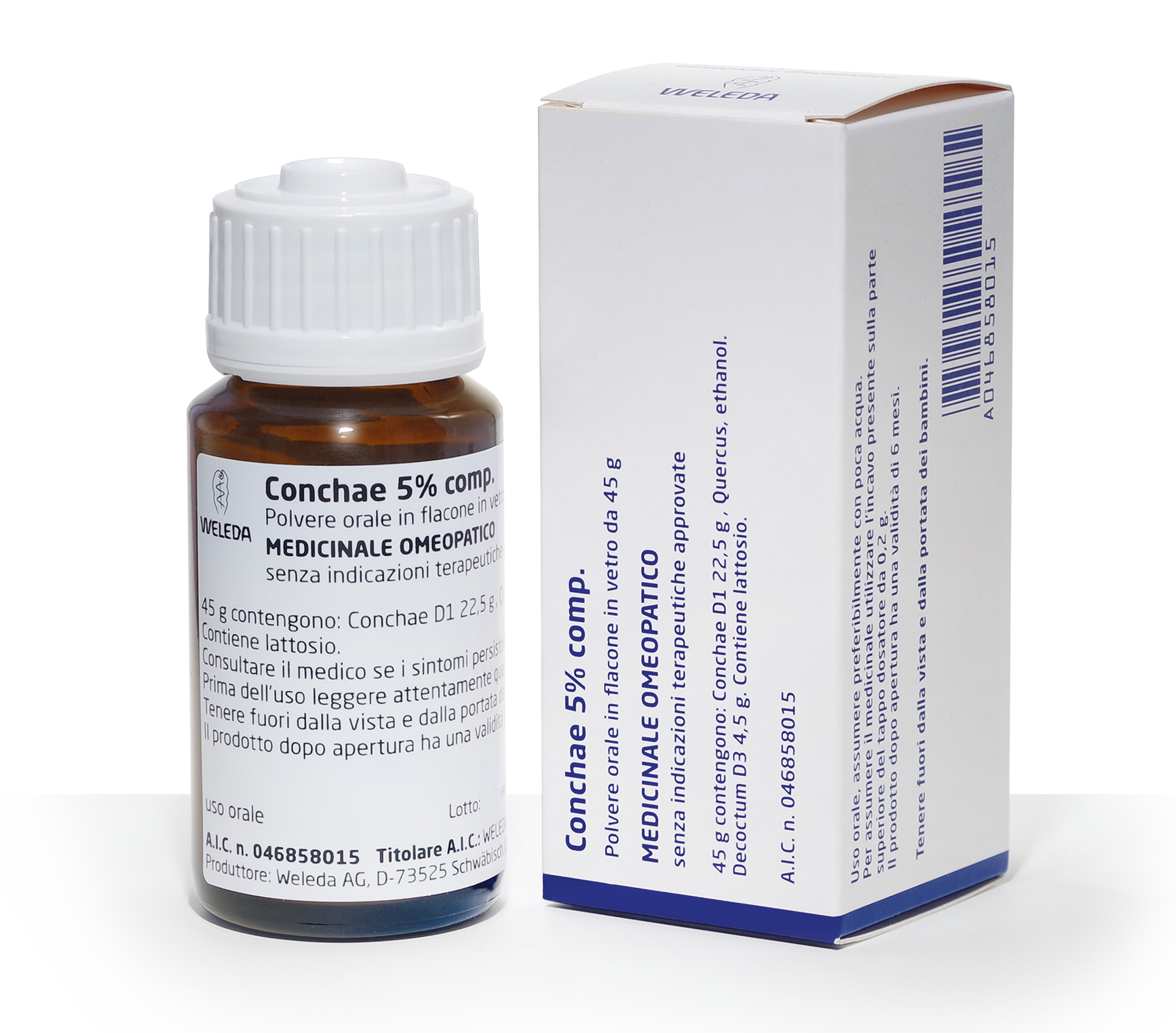 CONCHAE 5% COMP*OS POLV 45G - Farmafamily.it
