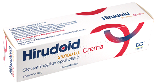 HIRUDOID 25000UI*CREMA 40G - Farmafamily.it