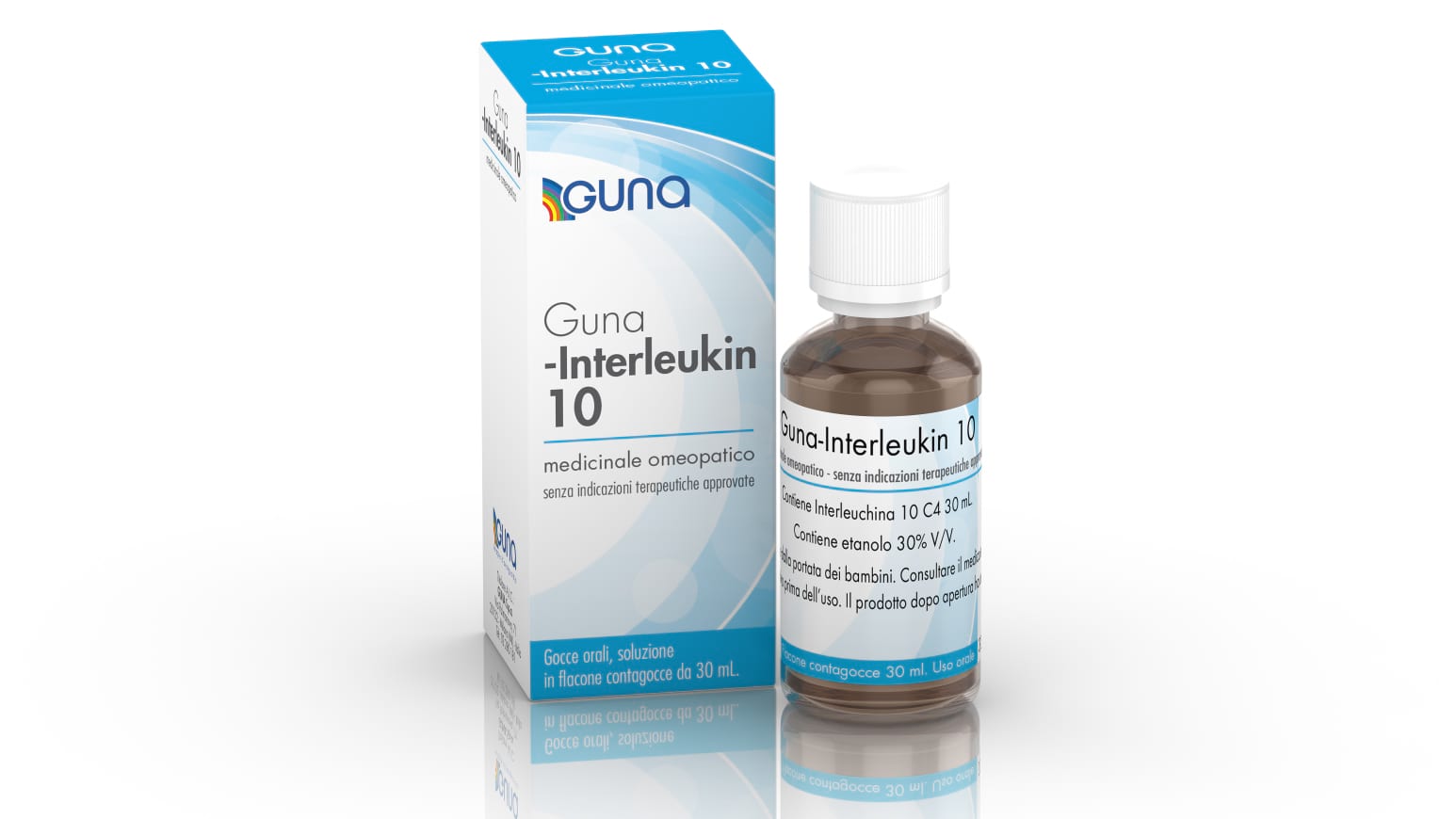 GUNA INTERLEUKIN 10*C4 GTT30ML - Farmafamily.it