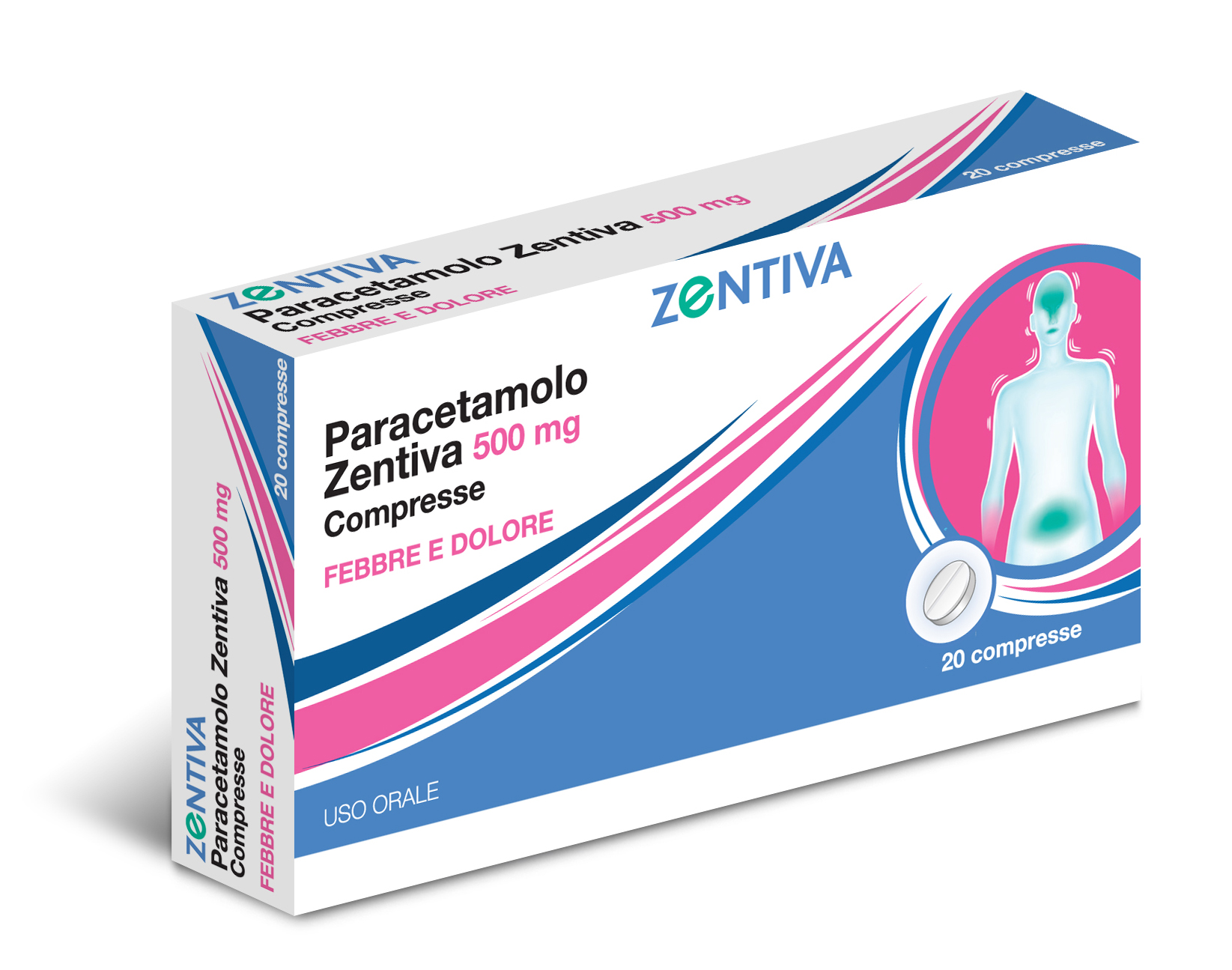 PARACETAMOLO ZEN*20CPR 500MG - Farmafamily.it