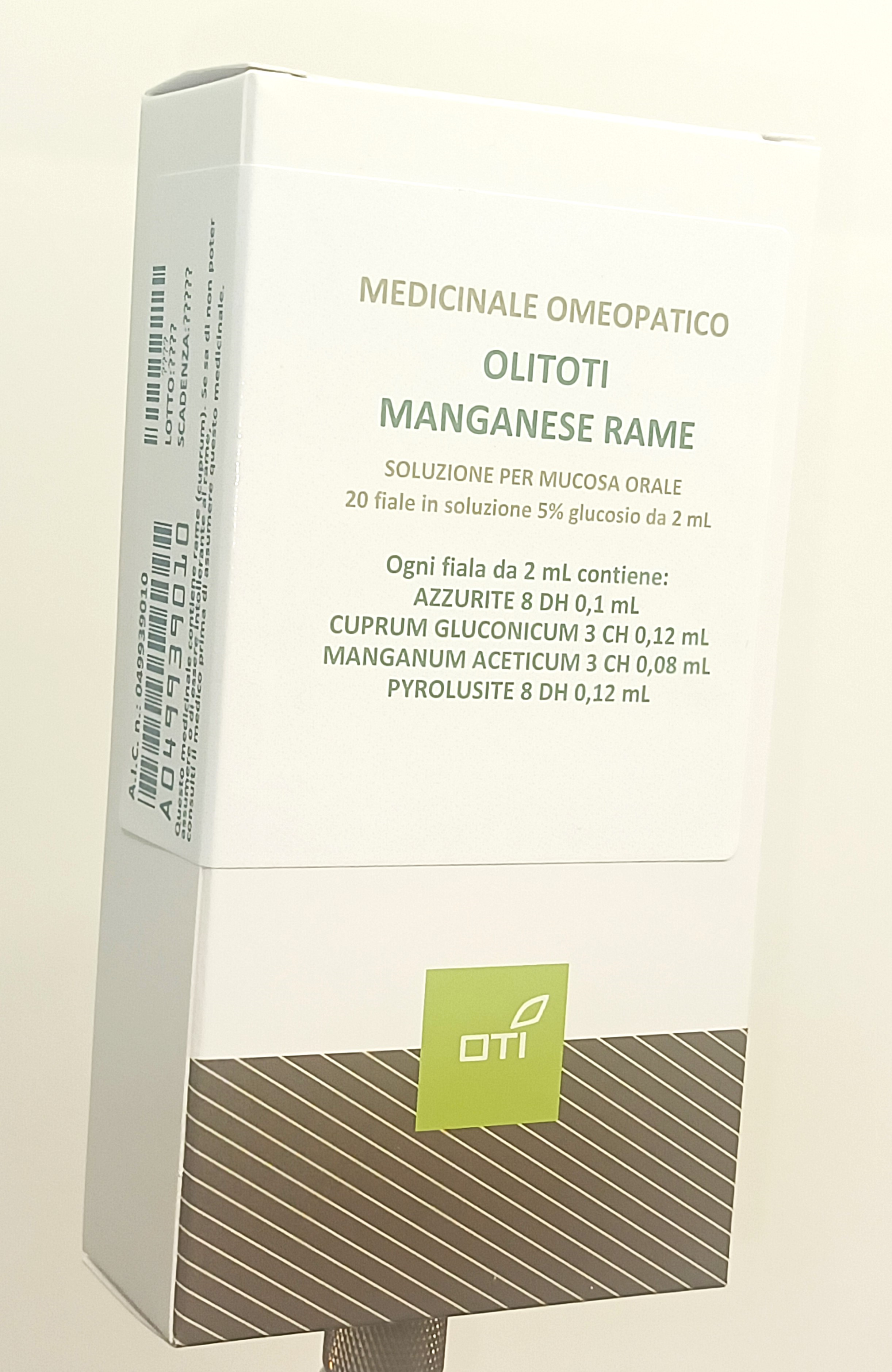 OLITOTI MANGANESE RAME*OS 20F - Farmafamily.it