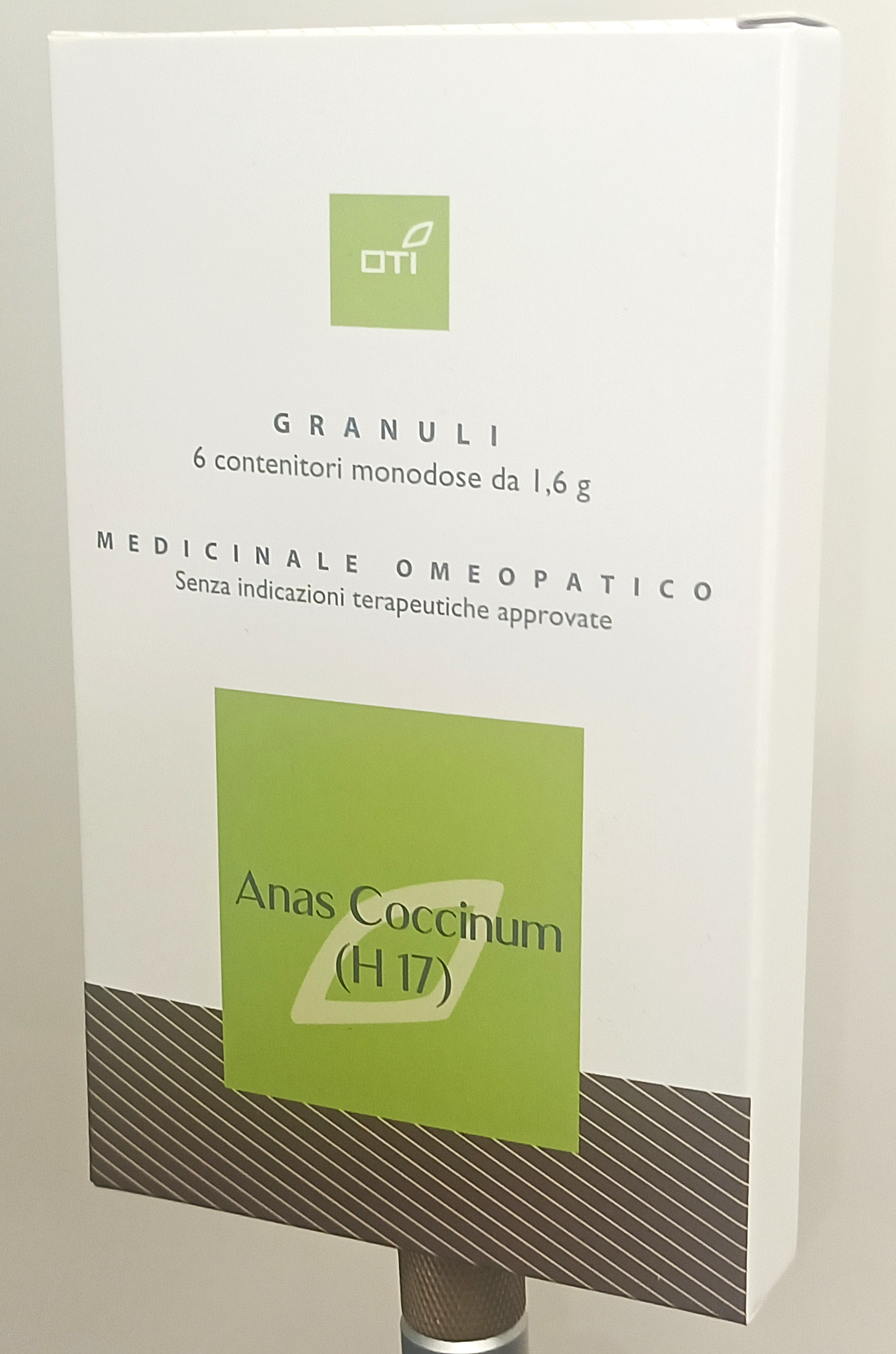 ANAS COCCINUM H17*6 MONOD 1,6G - Farmafamily.it