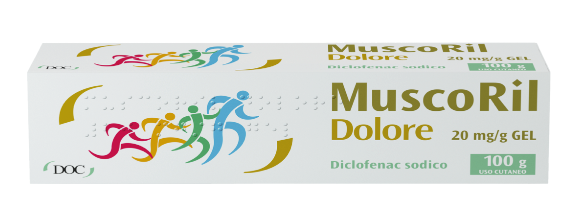 MUSCORIL DOLORE*GEL100G 20MG/G - Farmafamily.it