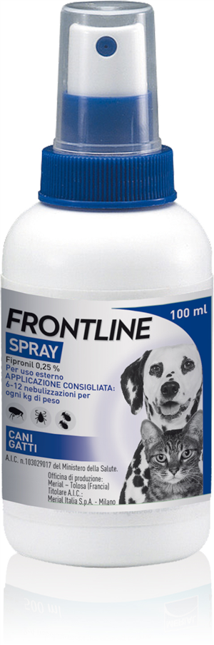 FRONTLINE SPRAY*FL 100ML+POMP - Farmafamily.it