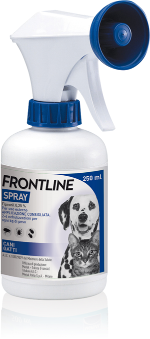 FRONTLINE SPRAY*FL 250ML+POMP - Farmafamily.it
