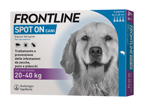 FRONTLINE*4PIP 20-40KG CANI - Farmafamily.it