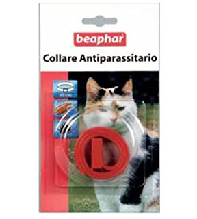 COLLARE ANTIPAR*ROSSO GATTO - Farmafamily.it
