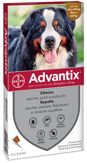 ADVANTIX SPOT ON*4PIP 40-60KG - Farmafamily.it