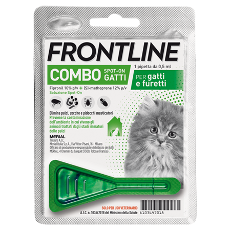 FRONTLINE COMBO*1PIP GATTI/FUR - Farmafamily.it