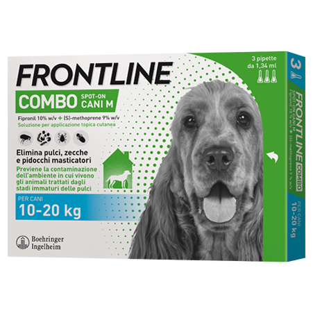 FRONTLINE COMBO*3PIP 10-20KG C - Farmafamily.it