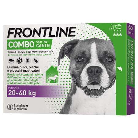 FRONTLINE COMBO*3PIP 20-40KG C - Farmafamily.it