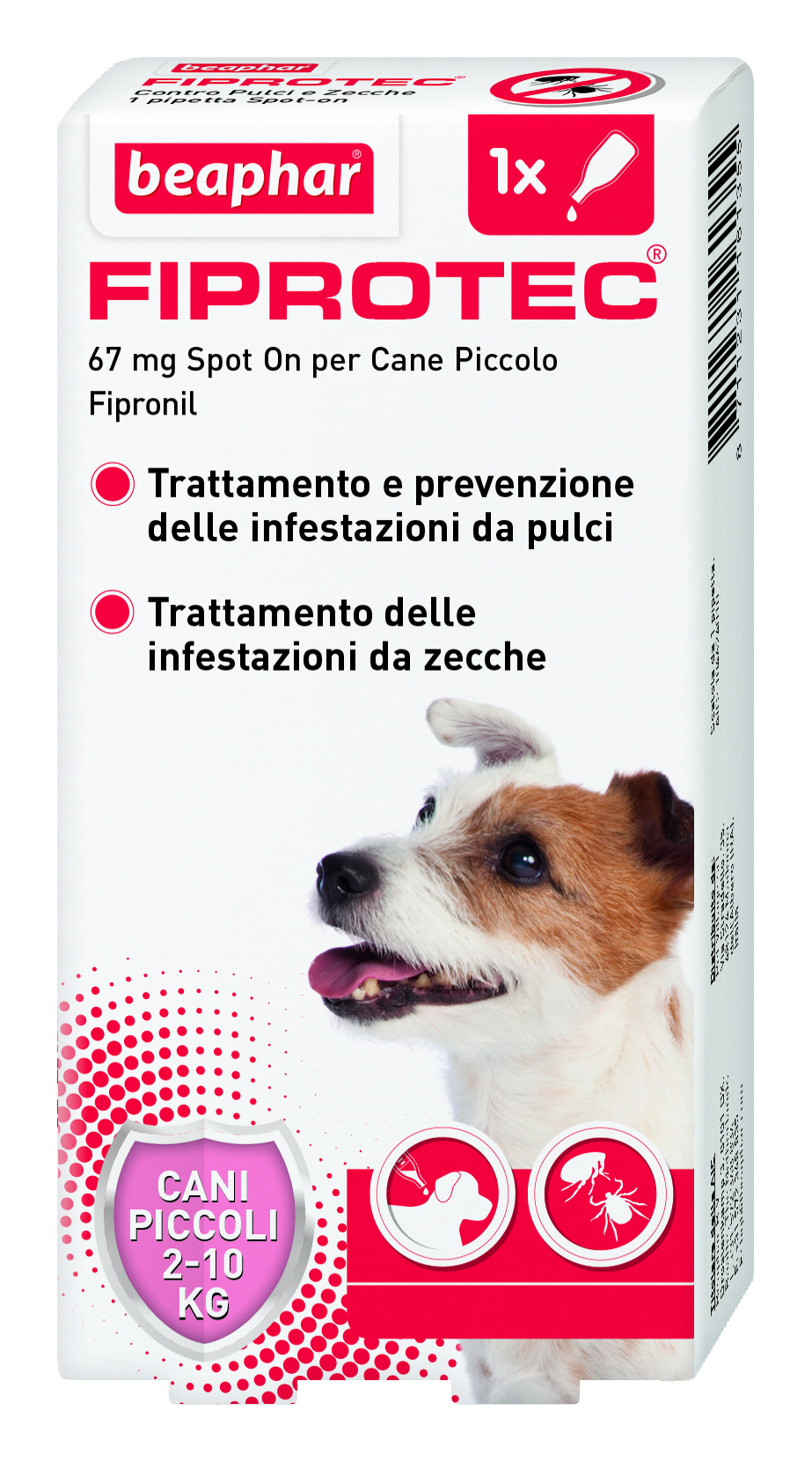 FIPROTEC*1PIP 2-10KG CANI - Farmafamily.it