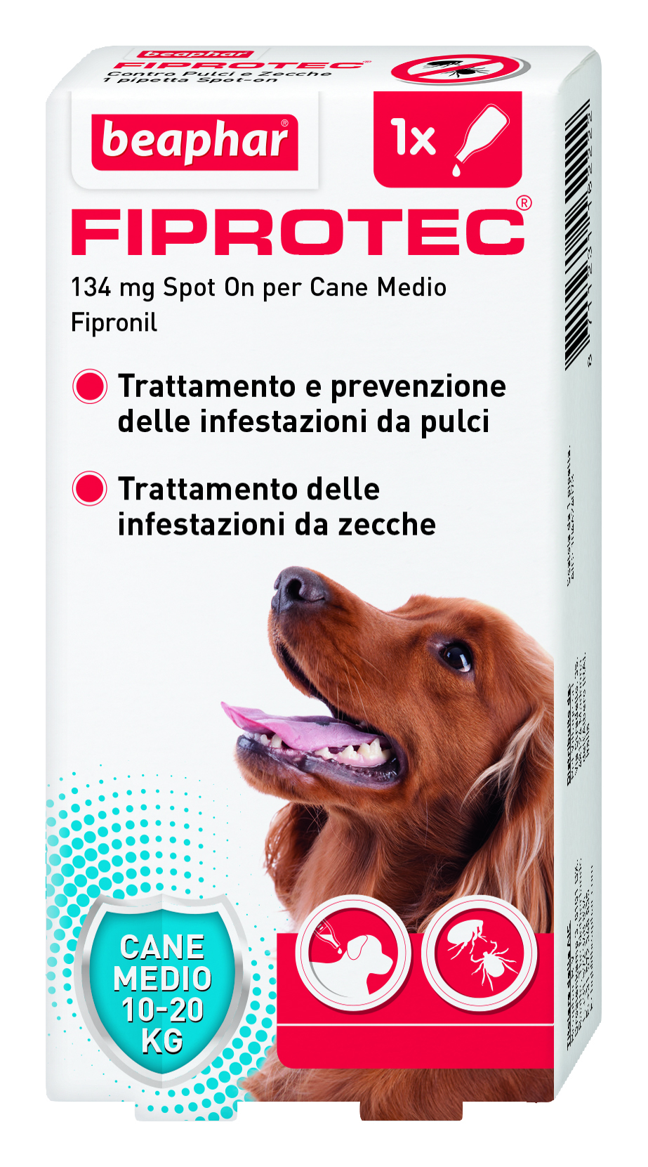 FIPROTEC*1PIP 10-20KG CANI - Farmafamily.it