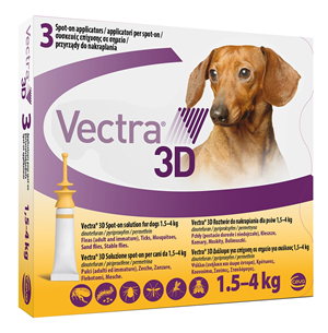 VECTRA 3D*3PIP 1,5-4KG GIALLO - Farmafamily.it