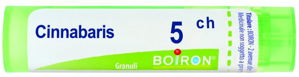 CINNABARIS 5 CH GRANULI - Farmafamily.it
