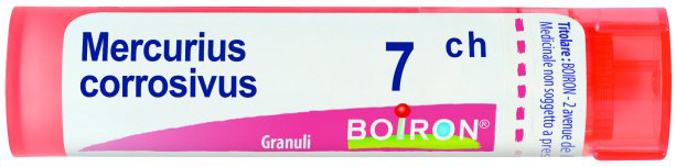 MERCURIUS CORROSIVUS 7 CH GRANULI - Farmafamily.it