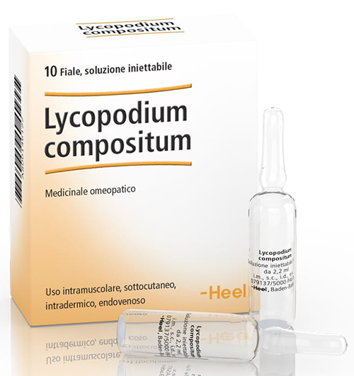 HEEL LYCOPODIUM COMPOSITUM 10 FIALE DA 2,2 ML L'UNA - Farmafamily.it