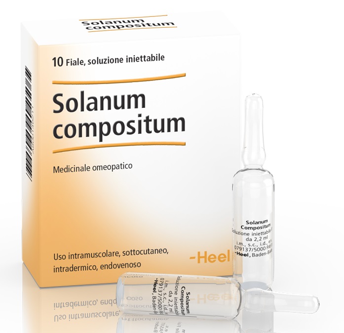 HEEL SOLANUM COMPOSITUM 10 FIALE DA 2,2 ML L'UNA - Farmafamily.it
