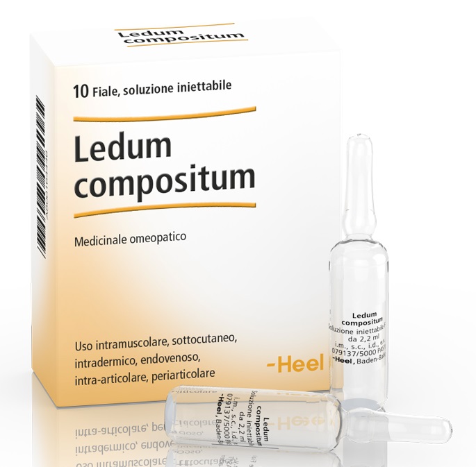 HEEL LEDUM COMPOSITUM 10 FIALE DA 2,2 ML L'UNA - Farmafamily.it