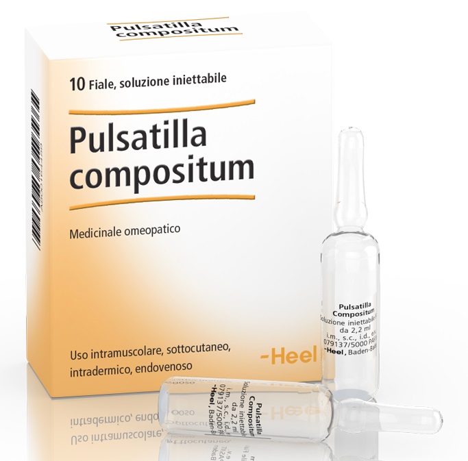 HEEL PULSATILLA COMPOSITUM 10 FIALE DA 2,2 ML L'UNA - Farmafamily.it