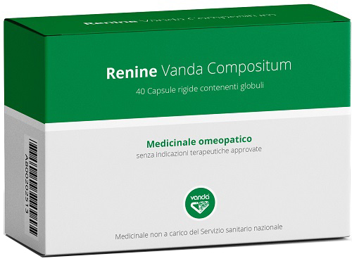RENINE VANDA COMPOSITUM 40 CAPSULE RIGIDE CONTENENTI GLOBULI - Farmafamily.it