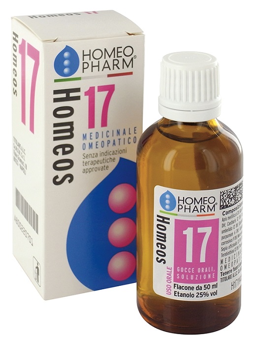 HOMEOS 17 GOCCE 50 ML - Farmafamily.it