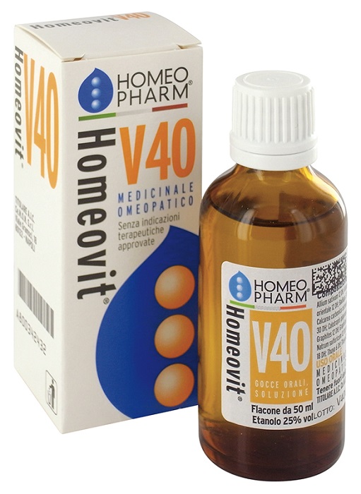 HOMEOVIT V40 GOCCE 50 ML - Farmafamily.it
