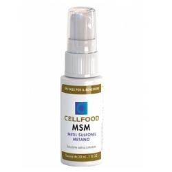 CELLFOOD MSM METIL SULFONIL METANO SOLUZIONE SALINA COLLOIDALE 30 ML - Farmafamily.it