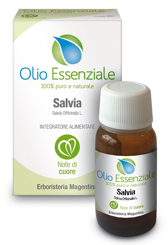 SALVIA OFFICINALIS OLIO ESSENZIALE 10 ML - Farmafamily.it