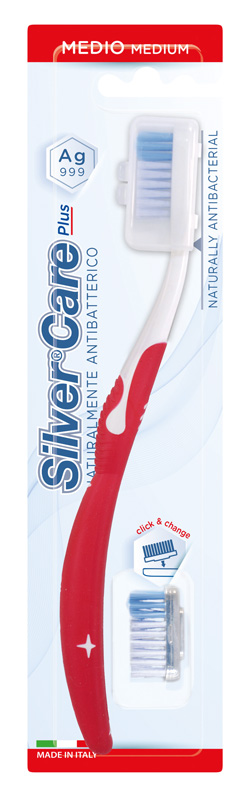 SILVERCARE PLUS SPAZZ MED+RIC - Farmafamily.it