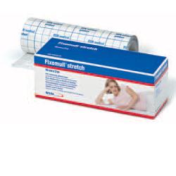 FASCIA AUTOADESIVA IPOALLERGENICA FISSAGGIO CATETERI FIXOMULL STRETCH. SUPPORTO IN POLIESTERE NON TESSUTO BIANCO, MASSA IN POLICARBONATO SENZA RESINE E GOMME NATURALI. 10X200CM - Farmafamily.it