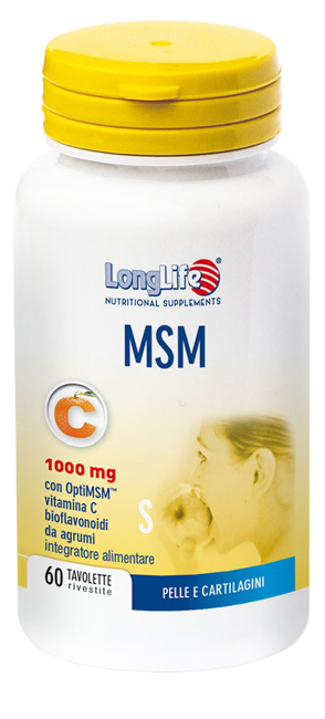 LONGLIFE MSM 1000 MG 60 TAVOLETTE - Farmafamily.it