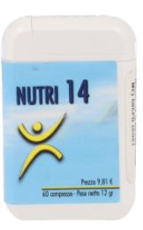 NUTRI 14 60 COMPRESSE - Farmafamily.it