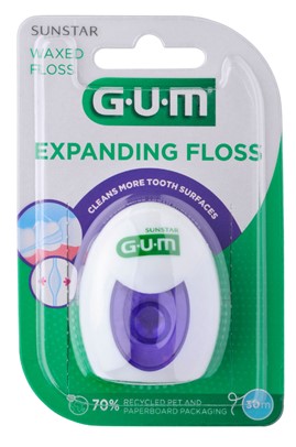 GUM EXPANDING FLOSS FILO 30 M - Farmafamily.it
