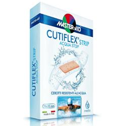 CEROTTO MASTER-AID CUTIFLEXMED STRIP TRASPARENTE IMPERMEABILE SUPPORTO IN POLIURETANO 4 FORMATI ASSORTITI 20 PEZZI - Farmafamily.it