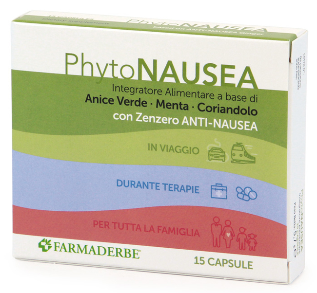 PHYTO NAUSEA 15 CAPSULE - Farmafamily.it
