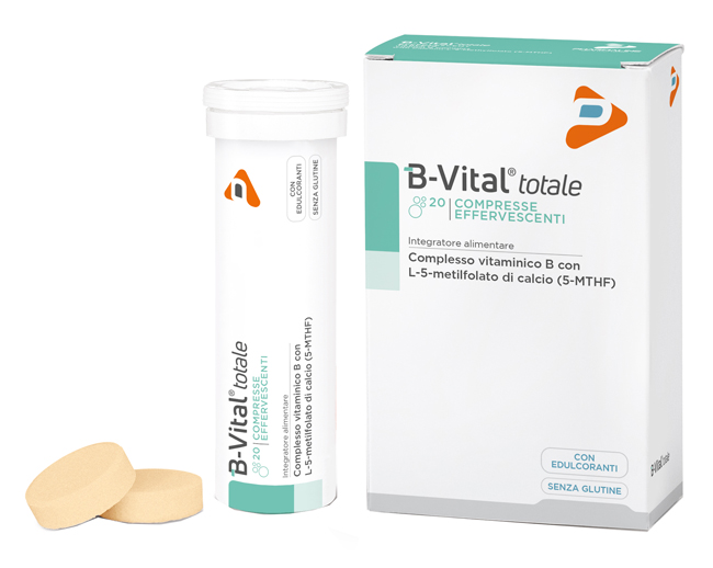 B-VITAL TOTALE ARANCIA 2 TUBI 10 COMPRESSE EFFERVESCENTI - Farmafamily.it