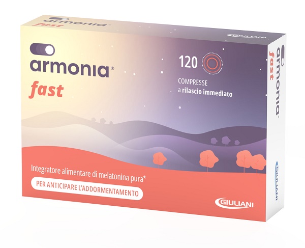 ARMONIA FAST 1 MG MELATONINA 120 COMPRESSE - Farmafamily.it