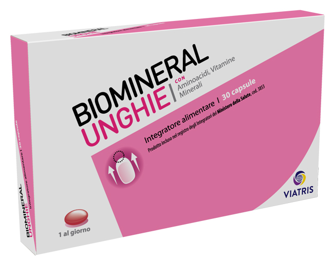 BIOMINERAL UNGHIE 30 CAPSULE - Farmafamily.it