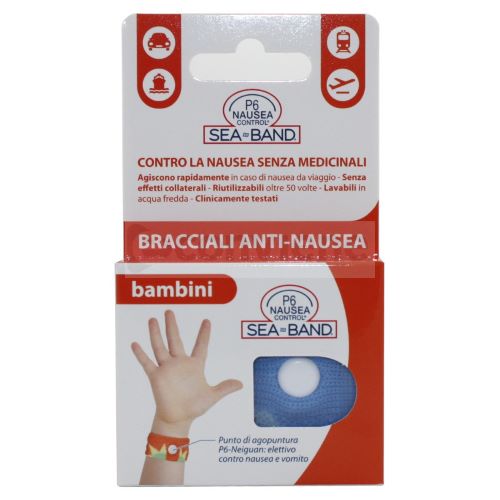 BRACCIALE ANTI NAUSEA PER BAMBINI P6 NAUSEA CONTROL 2 PEZZI - Farmafamily.it