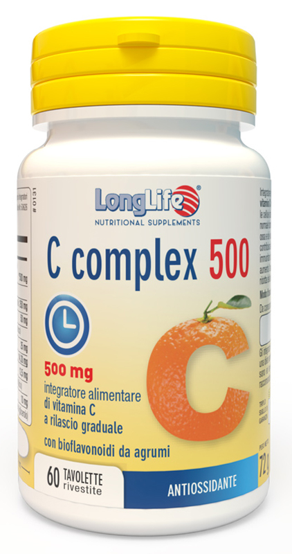 LONGLIFE C COMPLEX 500 TIME RELEASED 60 TAVOLETTE - Farmafamily.it